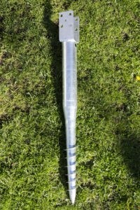 Kruvivai prussikingaga 76x76x1000mm